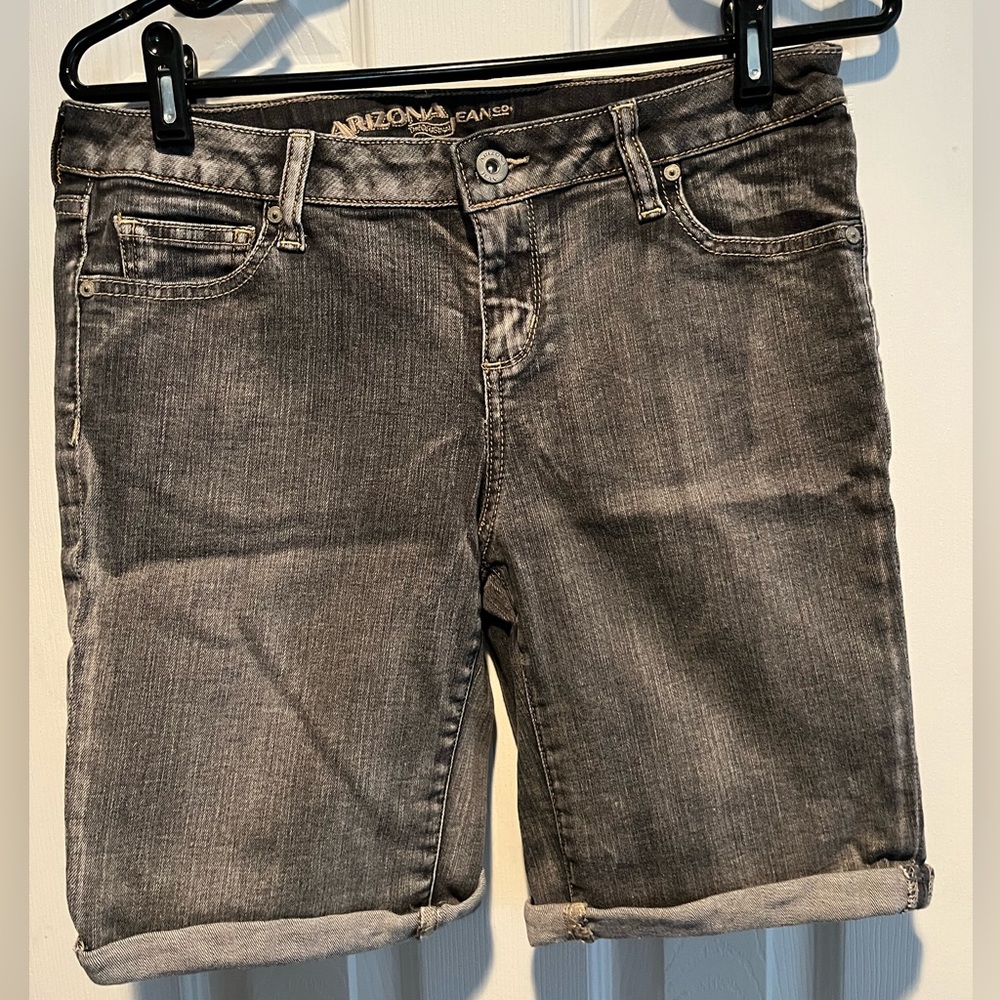 Arizona Jean Co Shorts Black Denim Size 9 juniors